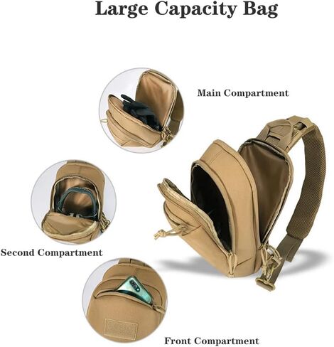 حقيبة مسدس محمولة من GZ XINXING، حقيبة كتف تكتيكية، حقيبة للاستخدام اليومي، حقيبة كتف مخفية لحمل مسدس على الصدر وحقيبة كتف للمدى والسفر والرياضات الخارجية in Kuwait