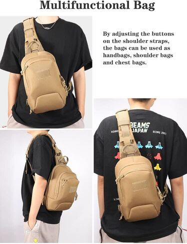 حقيبة مسدس محمولة من GZ XINXING، حقيبة كتف تكتيكية، حقيبة للاستخدام اليومي، حقيبة كتف مخفية لحمل مسدس على الصدر وحقيبة كتف للمدى والسفر والرياضات الخارجية in Kuwait