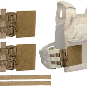 LIVANS Quick Release Buckle Set for Plate Carrier, Molle Side Belt Cummerbund Fast Fit Buckle Set Single Point Quick Release Assembly in Kuwait