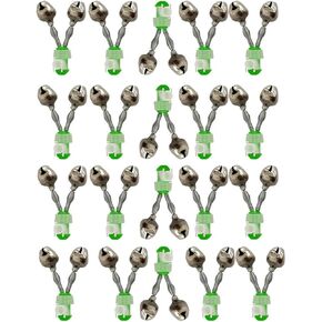 HiBD Fishing Bells 20pcs Spiral Clip Fish Bells Fishing Bite Alarm in Saudi Arabia