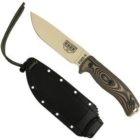 ESEE-6 1095 Carbon Steel, Black Sheath (Orange Blade, Orange/Black G10 3D Handle) in Saudi Arabia