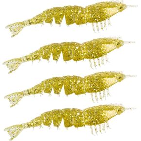 Z-Man EZ ShrimpZ 4 Pack Unrigged Soft Plastic Shrimp Bait in Kuwait