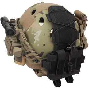Helmet Battery Pouch MK2 Helmet Battery Pouch Counterweight 600D Nylon Helmet Battery Bag for Shooting, Cycling, Hiking, Camping in Saudi Arabia