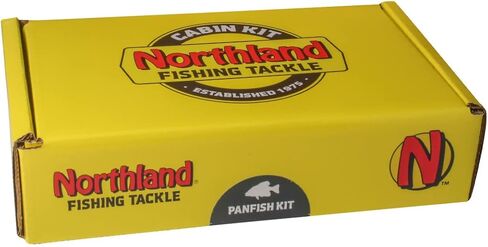 طقم مقصورة صيد السمك من نورثلاند، 10 قطع، طُعم ممتاز منتقاة بعناية، لأي صياد، اصطياد المزيد من الكرابي، والجثم، والبلوجيل، جاهز للمياه العذبة in Kuwait