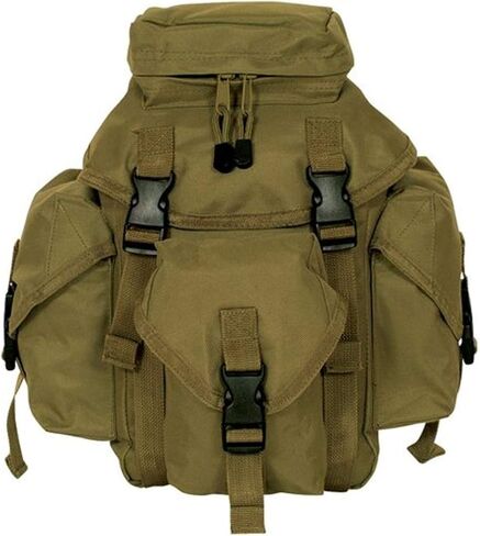 FOX OUTDOOR PRODUCTS Recon Butt Pack | 15x15x8 Modular Tactical Waist Bag w/ 3 External Pockets, QR Buckles, Lined Interior in Kuwait