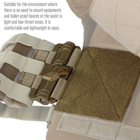 LIVANS Quick Release Buckle Set for Plate Carrier, Molle Side Belt Cummerbund Fast Fit Buckle Set Single Point Quick Release Assembly in Kuwait