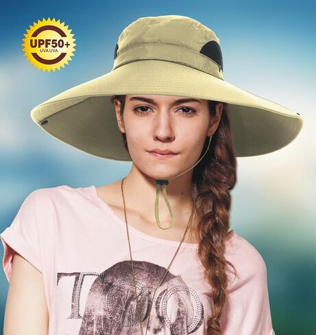MKOFONU for Men & Women Ultra Wide Brim hat UPF50+ Waterproof Sun hat Suitable for Fishing Hiking Camping & etc in Saudi Arabia
