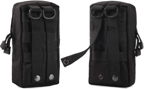 2 عبوة من أكياس مولي من Ydmpro - حقيبة تكتيكية مدمجة مقاومة للماء، حقيبة خصر معلقة، حقيبة EDC in Kuwait