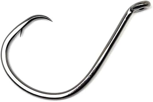 Gamakatsu 221418 Octopus Circle Hook Zero Offset 6per pk/Blk/Size, 8/0 (6pk) in Saudi Arabia