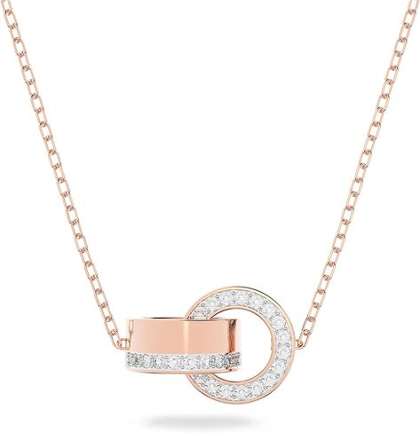 SWAROVSKI Hollow Collection Interloocking Loop Pendant Necklace in Kuwait
