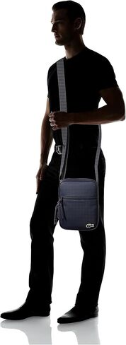 Lacoste Mens PVC Flat Crossover Bag in Saudi Arabia