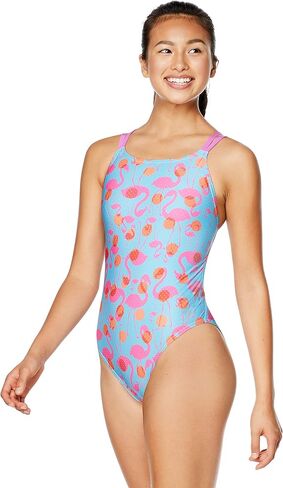 Speedo Women's Swimsuit One Piece Endurance Fixed Back Double Strap in Kuwait