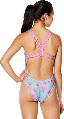 Speedo Women's Swimsuit One Piece Endurance Fixed Back Double Strap in Kuwait