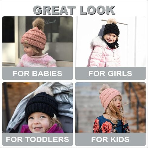 قبعة شتوية للأطفال من Funky Junque Kids Beanie للأطفال الصغار in Saudi Arabia
