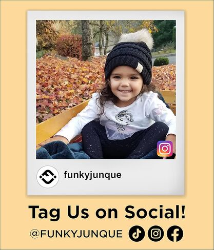 قبعة شتوية للأطفال من Funky Junque Kids Beanie للأطفال الصغار in Saudi Arabia