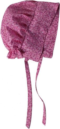 Making Believe Girls Classic Calico Pioneer Bonnet - 4-8 Years (Choose Color) in Saudi Arabia