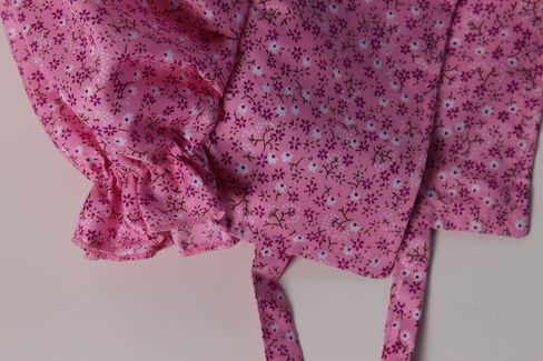 Making Believe Girls Classic Calico Pioneer Bonnet - 4-8 Years (Choose Color) in Saudi Arabia