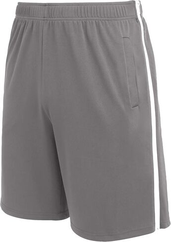 Deyeek سراويل قصيرة للرجال بسحابات جانبية وأرجل قصيرة لكرة السلة قصيرة مفتوحة بالكامل بعد الجراحة سراويل Tearaway in Kuwait