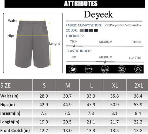 Deyeek سراويل قصيرة للرجال بسحابات جانبية وأرجل قصيرة لكرة السلة قصيرة مفتوحة بالكامل بعد الجراحة سراويل Tearaway in Kuwait