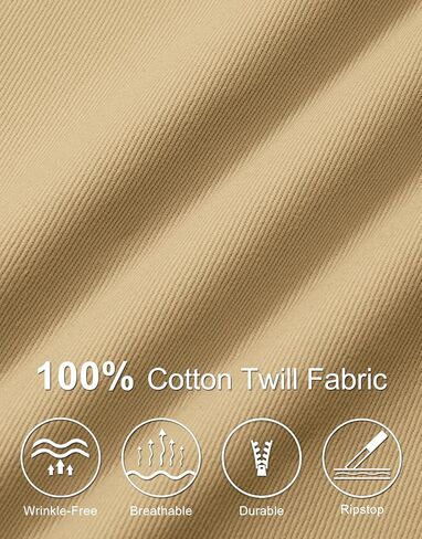 Libin Men's Loose-Fit Cargo Pants Retro Twill Casual Pants Wide Leg Cotton Jeans Work Pants with Pockets in Saudi Arabia