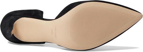 NINE WEST حذاء نسائي من جلد الغزال الأسود مقاس 12 M in Kuwait