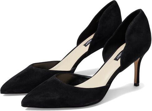 NINE WEST حذاء نسائي من جلد الغزال الأسود مقاس 12 M in Kuwait