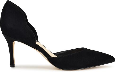 NINE WEST حذاء نسائي من جلد الغزال الأسود مقاس 12 M in Kuwait