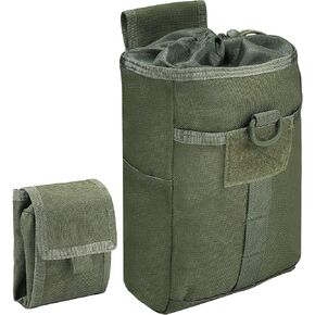Molle Dump Pouch Tactical Gear Admin Pouches Multicam Utility Folding Roll-Up mag Bag