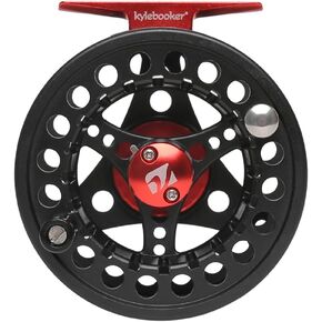 Kylebooker Fly Fishing Reel Large Arbor with Aluminum Body Fly Reel 3/4wt 5/6wt 7/8wt