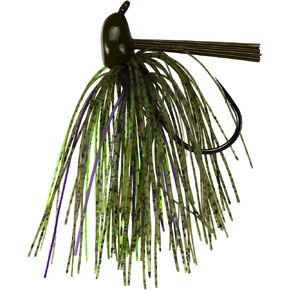 معالجة HD Trophy Bass Company 2-Pack Pro Jig، 1/2 أوقية باس صيد السمك مع 5/0 خطافات صيد وحارس طعم السمك، طُعم صيد المياه العذبة بدون أعشاب in Kuwait