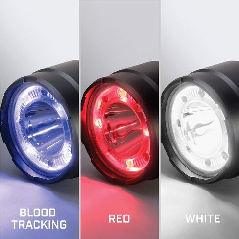كشاف بوشنل TRKR 400 لومن | مصابيح LED التكتيكية، مصابيح تعمل بالبطارية للتخييم والصيد والمشي لمسافات طويلة والطوارئ والخارجية in Kuwait