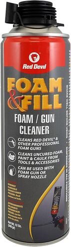 Red Devil 0921 Fill Foam Gun Cleaner, Clear, 12 Pack in Saudi Arabia