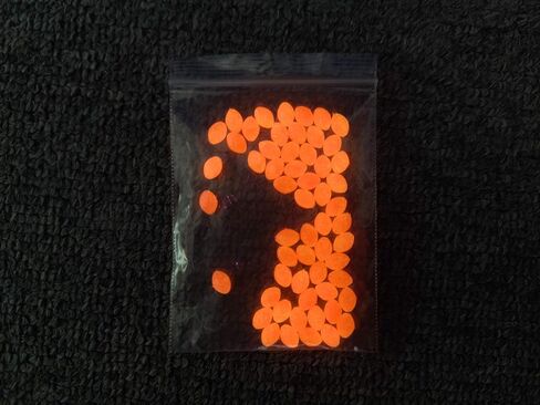 QHDJIANHUI Glow Fishing Bead Oval Rubber Bait Eggs Soft Luminous Fishing Line Ball Stopper Saltwater Freshwater Salmon Trout Fishing Tackle in Saudi Arabia