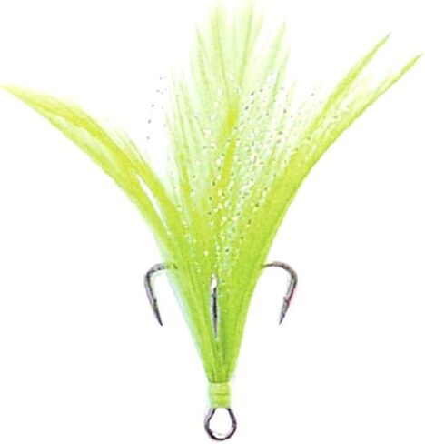 Mustad UltraPoint Feather Dressed Treble 2 Pack in Saudi Arabia