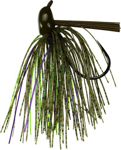 معالجة HD Trophy Bass Company 2-Pack Pro Jig، 1/2 أوقية باس صيد السمك مع 5/0 خطافات صيد وحارس طعم السمك، طُعم صيد المياه العذبة بدون أعشاب in Kuwait