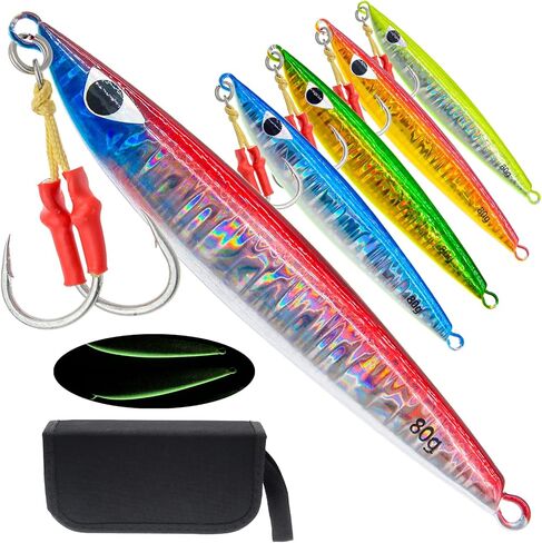 5pcs Fishing Jigs Saltwater Fishing Lures in Saudi Arabia