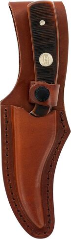 Old Timer Generational USA Series Traditional Fixed and Folding Knives with 1095 HC Stainless Steel Blades, Sawcut Bone Handles, and Made in USA for Hunting, Skinning, EDC, Field Dressing, and Outdoor in Kuwait
