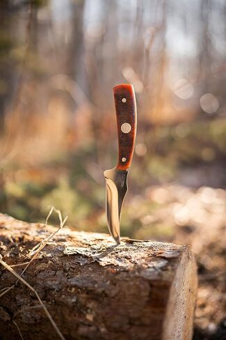 Old Timer Generational USA Series Traditional Fixed and Folding Knives with 1095 HC Stainless Steel Blades, Sawcut Bone Handles, and Made in USA for Hunting, Skinning, EDC, Field Dressing, and Outdoor in Kuwait