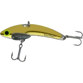SteelShad - XL Series (3/4 oz) Lipless Crankbait for Freshwater & Saltwater Fishing - Long Casting Bass Lure Perfect for Bass, Pike, Musky, Walleye, Trout, Salmon and Striper