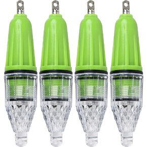 Underwater Fishing Light, Deep Drop LED Underwater Light Waterproof Fish Lamp Bass Lure Bait Attracting Light