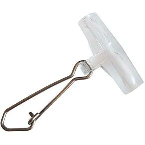25/50/100 PCS Fishing Line Sinker Slides Duo Lock Snaps High Strength Stainless Steel Sinker Slider Swivel Snap Kit Fishing Tackle