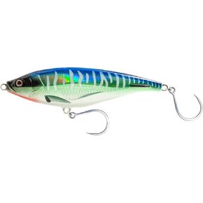 Nomad Design Madscad 150 6" (2-3/4oz) Sinking Salt Water Long Cast Twitching StickBait with Premium Diablo 5X Singles 5/0 Hooks, Ideal for Mackerel, Tuna, & GT in Kuwait