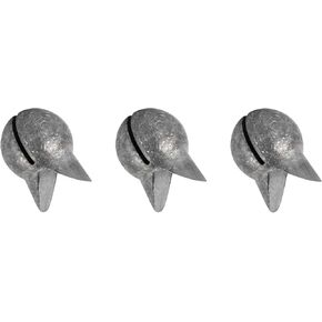 Dr.Fish 100 Pack Fishing Removable Split Shot Sinker Lead Weight Clip On Weights Bass Fishing Freshwater