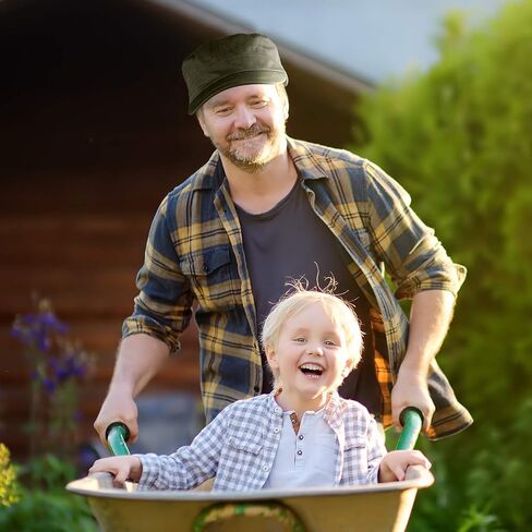 Syhood 3 Pieces Cadet Army Caps Adjustable Flat Caps Unisex Cadet Hat Military Army Hat in Kuwait