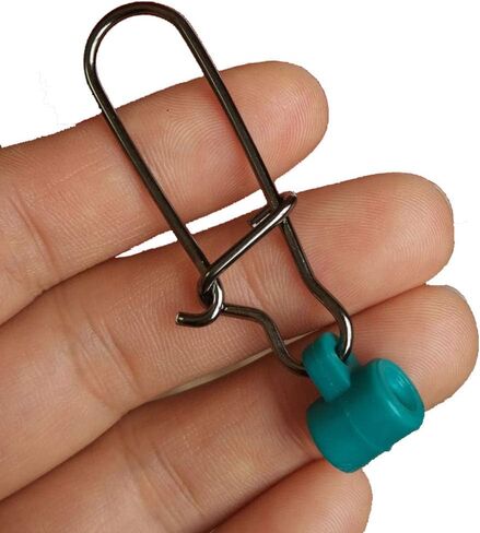 25/50/100 PCS Fishing Line Sinker Slides Duo Lock Snaps High Strength Stainless Steel Sinker Slider Swivel Snap Kit Fishing Tackle in Saudi Arabia