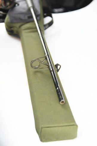 BW Sports Spinning Rod and Reel Case for (10 ft.) 2-Piece Spinning Rods or Baitcasting Rods with Large Guides- RC-3105,Olive in Kuwait