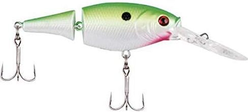 Berkley Flicker Shad Jointed Fishing Lure, Sunset Perch, 1/3 oz, 2 3/4in | 7cm Crankbaits, Size, Profile and Dive Depth Imitates Real Shad, Equipped with Fusion19 Hook in Saudi Arabia