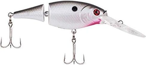Berkley Flicker Shad Jointed Fishing Lure, Sunset Perch, 1/3 oz, 2 3/4in | 7cm Crankbaits, Size, Profile and Dive Depth Imitates Real Shad, Equipped with Fusion19 Hook in Saudi Arabia