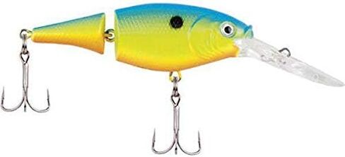 Berkley Flicker Shad Jointed Fishing Lure, Sunset Perch, 1/3 oz, 2 3/4in | 7cm Crankbaits, Size, Profile and Dive Depth Imitates Real Shad, Equipped with Fusion19 Hook in Saudi Arabia