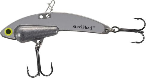 SteelShad - Heavy Series 1/2 oz. Bass Fishing Lures - Lipless Crankbait for Freshwater Fishing - Perfect for Smallmouth & Largemouth Bass, Walleye, Pike & Trout - Heavy Series in Kuwait